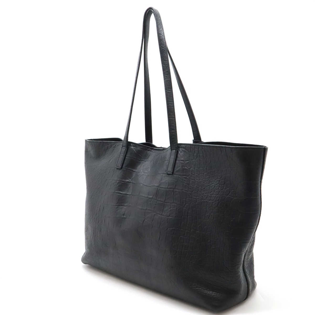 gqrorinrin さま専用！サンローラン　ブラック トートバッグ ポーチ付き gqrorinrin さま専用！サンローラン ブラック トートバッグ ポーチ付き