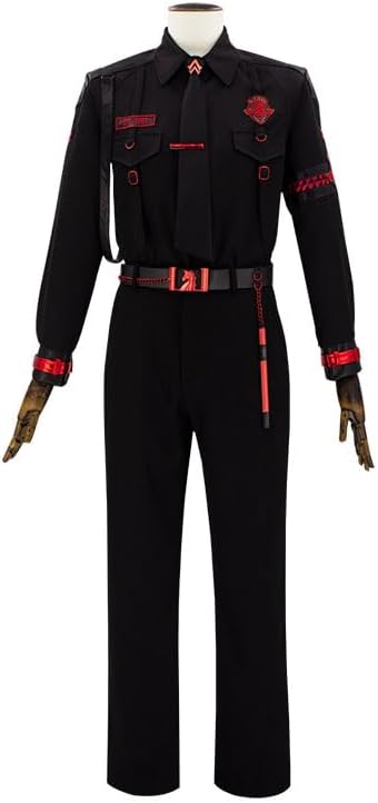 恋と深空 セイヤ コスプレ衣装 Evol特殊部隊 黒 制服(ウィッグ 靴別売り)一部在庫