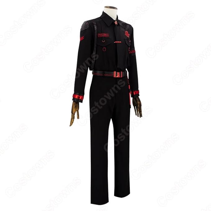 恋と深空 セイヤ コスプレ衣装 Evol特殊部隊 黒 制服(ウィッグ 靴別売り)一部在庫