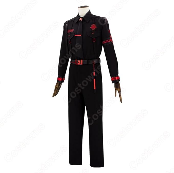 恋と深空 セイヤ コスプレ衣装 Evol特殊部隊 黒 制服(ウィッグ 靴別売り)一部在庫