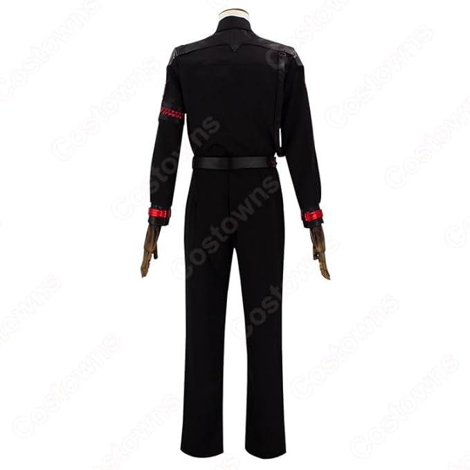 恋と深空 セイヤ コスプレ衣装 Evol特殊部隊 黒 制服(ウィッグ 靴別売り)一部在庫