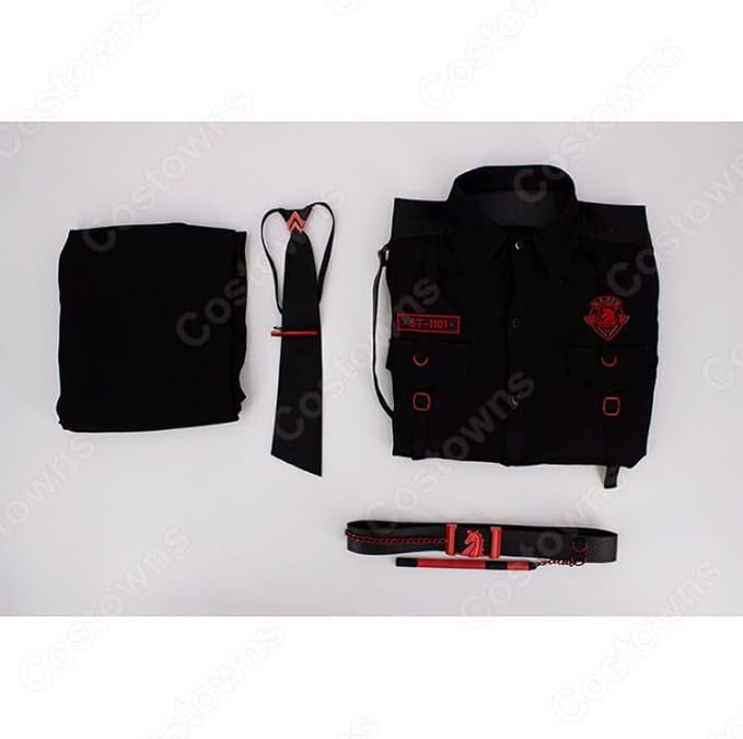 恋と深空 セイヤ コスプレ衣装 Evol特殊部隊 黒 制服(ウィッグ 靴別売り)一部在庫