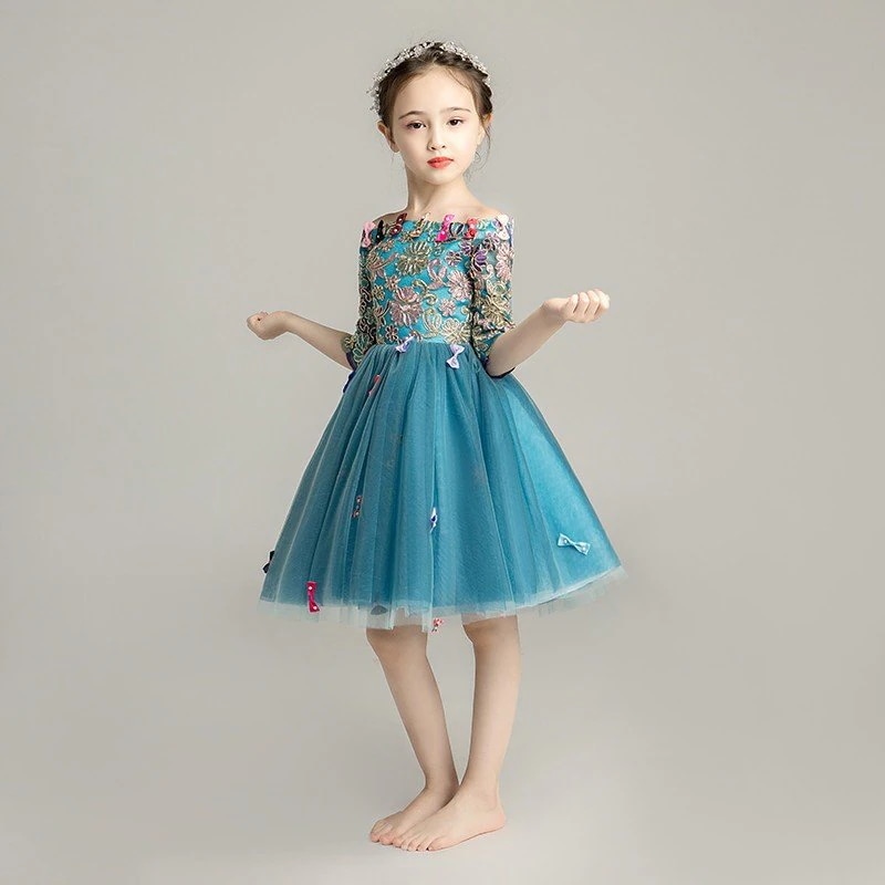 子供ドレス ダンス演出 ワンピースノースリーブ おしゃれキッズフォーマルドレス パーティー司会者 演奏会フラワーガール ジュニアドレス90cm160cm