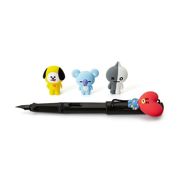 BT21 公式 商品 LAMY X BT21 万年筆 EDITION SET 1 - TATA， CHIMMY， KOYA， VAN