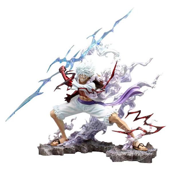 ワンピース ニカ ルフィ 雷 海外フィギュア ガチャ Amazon.co.jp: ワンピ ース ルフィ フィギュア 模型 ギア 5 ニカ