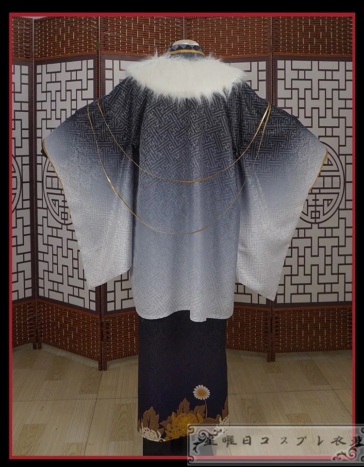 オフラインゲーム 文豪ストレイドッグス 迷ヰ犬怪奇譚 太宰治 和服　コスプレ衣装 　コスチューム ハロウィン