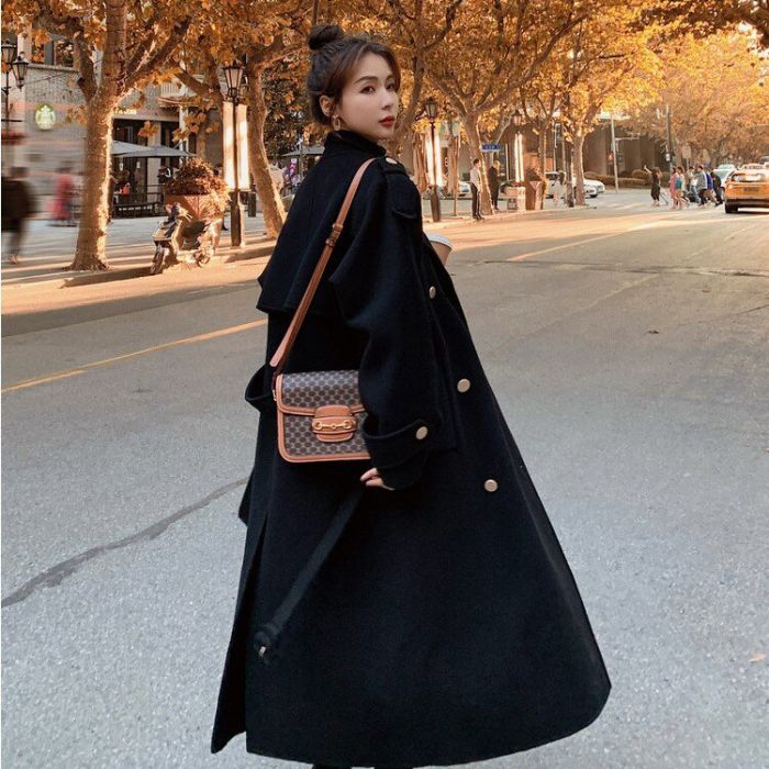 レディースファッション アウター 40代 ファッション 秋冬 エレガント きれいめ 大人 30代40代50代 ウール調 チェスターコート ロング丈 ベルト付き ダブルボタン ワイドスリーブ ルーズ ス レディースファッション アウター 40代 ファッション 秋冬 エレガント きれいめ 大人 30代40代50代 ウール調 チェスターコート ロング丈 ベルト付き ダブルボタン ワイドスリーブ ルーズ ス