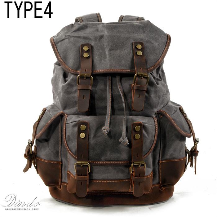 リュックサック メンズ キャンバス 牛革 リュック スポーツ 大容量 A4 レディース 通学 通勤 バックパック ビジネス PC 黒 レディース おしゃれ Rucksack 2