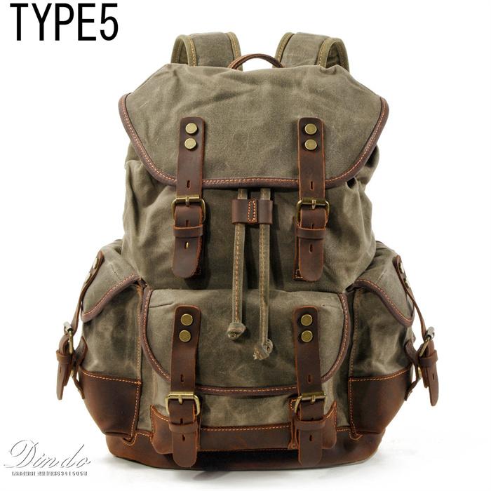 リュックサック メンズ キャンバス 牛革 リュック スポーツ 大容量 A4 レディース 通学 通勤 バックパック ビジネス PC 黒 レディース おしゃれ Rucksack 2