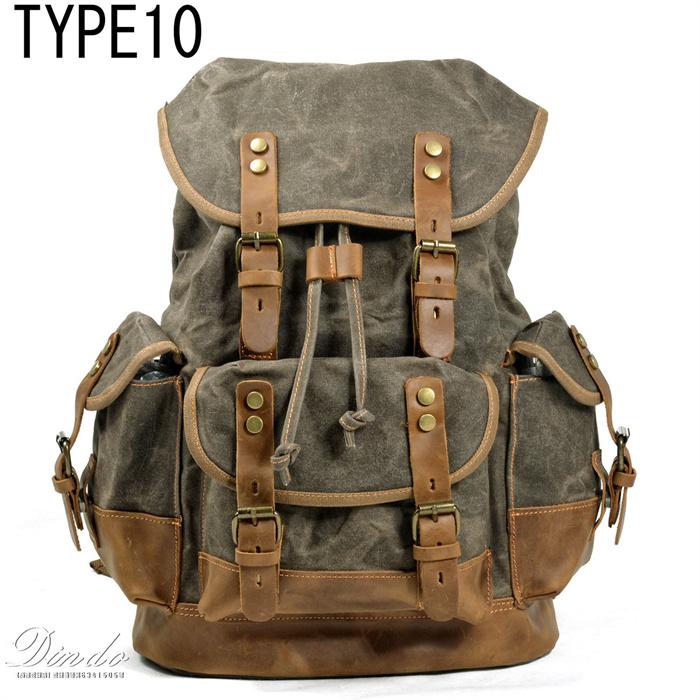 リュックサック メンズ キャンバス 牛革 リュック スポーツ 大容量 A4 レディース 通学 通勤 バックパック ビジネス PC 黒 レディース おしゃれ Rucksack 2