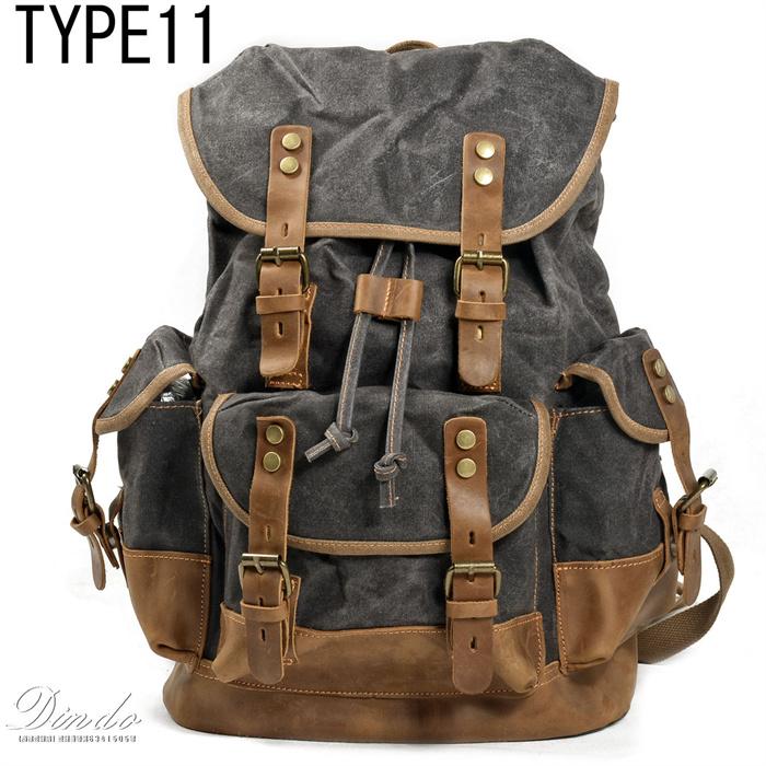 リュックサック メンズ キャンバス 牛革 リュック スポーツ 大容量 A4 レディース 通学 通勤 バックパック ビジネス PC 黒 レディース おしゃれ Rucksack 2