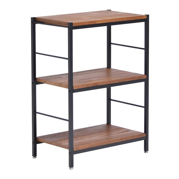 B.Bファニシング ZR-600-3D-BR ブラウン ZAGA [3段パイプラック 幅60] メーカー直送