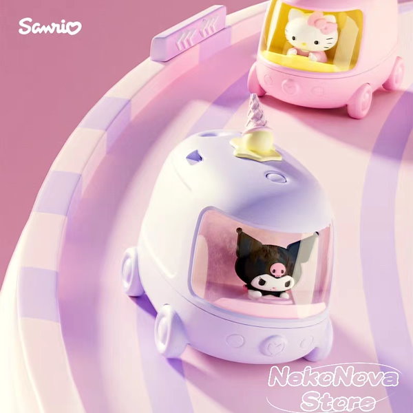 ハローキティ　空気清浄機 Qoo10] 最新 加湿器 卓上 空気清浄機 サンリオ