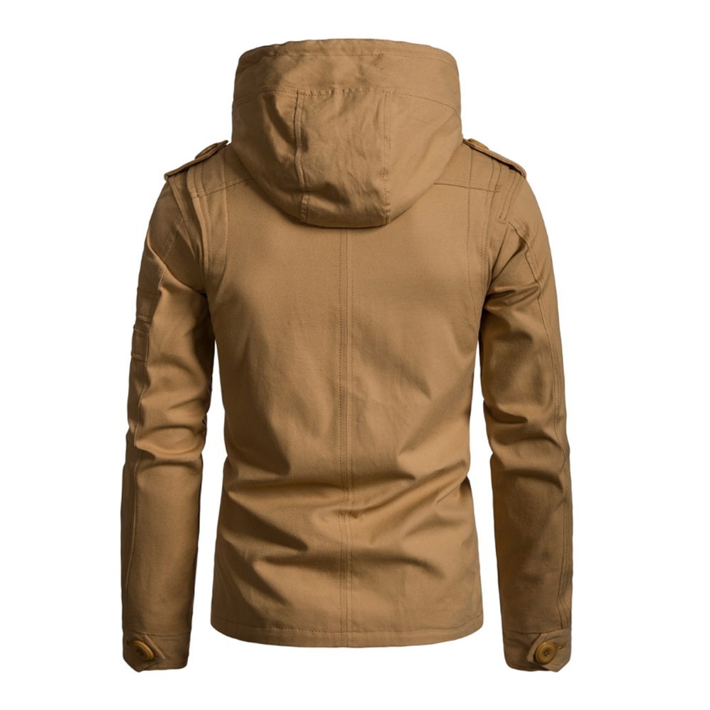 メンズ アウター ミリタリージャケット フード付 コート アウター 春秋冬 防寒ウェア コート メンズ アウター ミリタリージャケット フード付 コート アウター 春秋冬 防寒ウェア コート