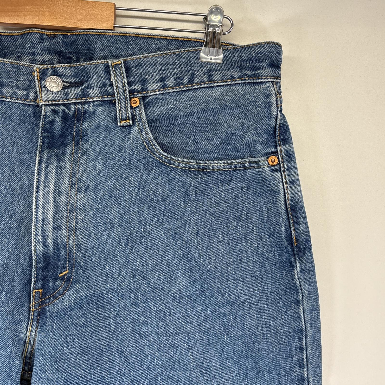 古着 デニムパンツ 550 テーパード ジーンズ ジーパン 5ポケット 長ズボン ロング w36 L36 ブルー メンズ 古着 デニムパンツ 550 テーパード ジーンズ ジーパン 5ポケット 長ズボン ロング w36 L36 ブルー メンズ