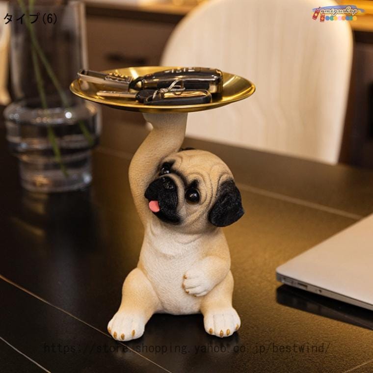 インテリア雑貨 皿を捧げる 置物 置物クラフト パグ 犬 ファッション 収納トレイ ドッグ ジュエリー 鍵 コイン リモコン 文房具 キャンディー皿 マスコット インテリア雑貨 皿を捧げる 置物 置物クラフト パグ 犬 ファッション 収納トレイ ドッグ ジュエリー 鍵 コイン リモコン 文房具 キャンディー皿 マスコット