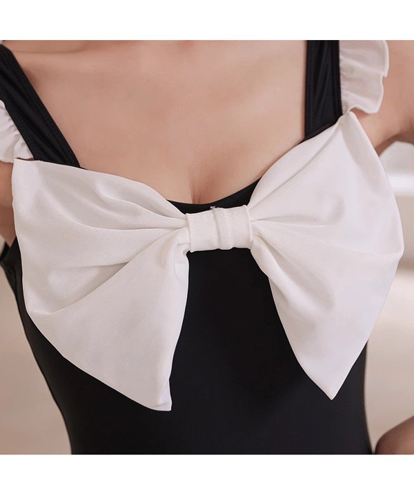 ワンピース水着 水着 2点セット 袖なし フリル ビッグリボン ワイヤーなし パッド付 レディース 着瘦せ シンプル セクシー 写真映え 撮影用 海 夏 サマー プール リゾート かわいい 旅行 温泉