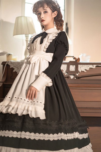 安い新品 レディースファッション ロリータ メイド : ホビー・コスプレ 定番在庫
