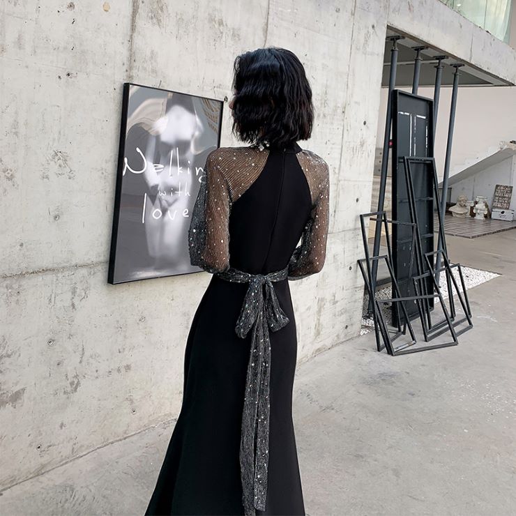 ロング丈シースルースリーブワンピース パーティードレス ワンピース 結婚式 披露宴 卒業式 入学式 発表会 二次会 フォーマル 20代 30代 40代 大人 ロング丈シースルースリーブワンピース パーティードレス ワンピース 結婚式 披露宴 卒業式 入学式 発表会 二次会 フォーマル 20代 30代 40代 大人