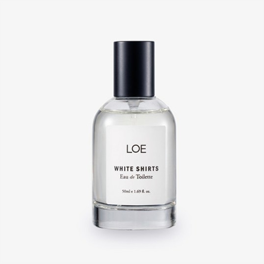 【韓国正規品】 LOE ロエ ホワイトシャツ EDT 50ml 1個 / きれいな石鹸の香り 肌の香り リネンの香り