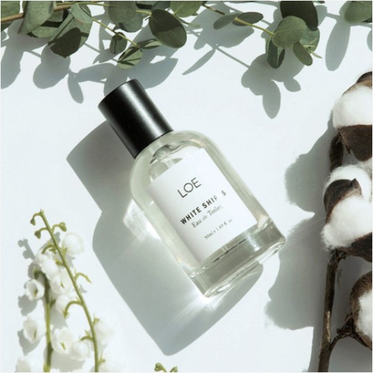 【韓国正規品】 LOE ロエ ホワイトシャツ EDT 50ml 1個 / きれいな石鹸の香り 肌の香り リネンの香り