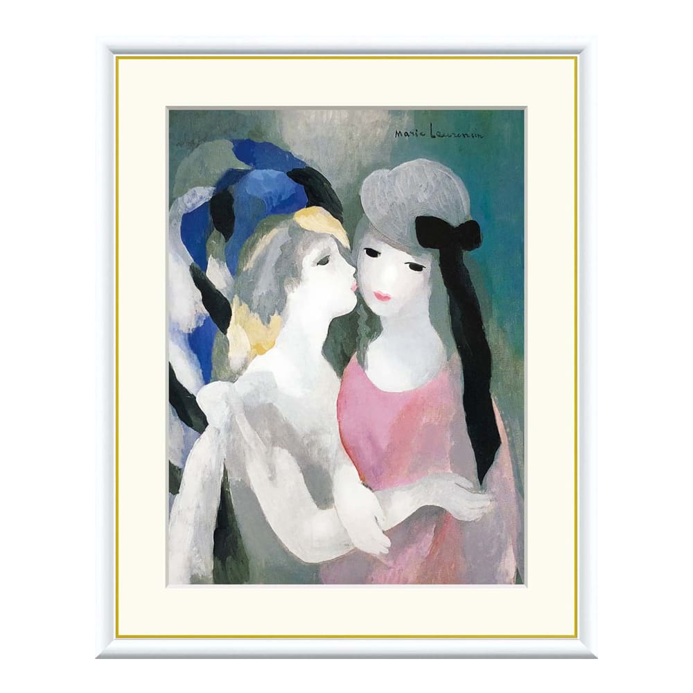 『ダンスの対話より』 / マリー・ローランサン / 直筆サイン 額装 リトグラフ ダンスの対話より』 / マリー・ローランサン / 直筆サイン 額装 リトグラフ