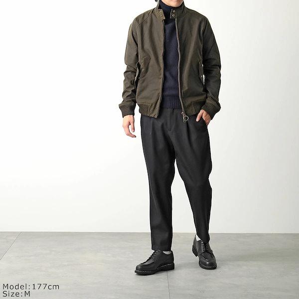 バラクータウールジャケットメンズ Qoo10] バブアー Barbour × Baracuta バ