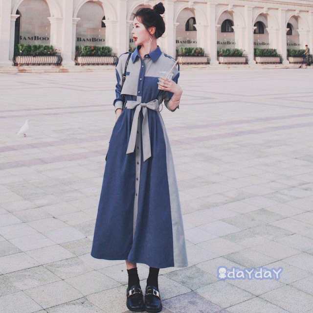 【2025新作入荷】2024 長袖ワンピース おしゃれ 秋 Aライン キレイめ レディース 春 着痩せ 秋 体型カバー ロングワンピース 春 母の日 切り替え シャツ 【2025新作入荷】2024 長袖ワンピース おしゃれ 秋 Aライン キレイめ レディース 春 着痩せ 秋 体型カバー ロングワンピース 春 母の日 切り替え シャツ