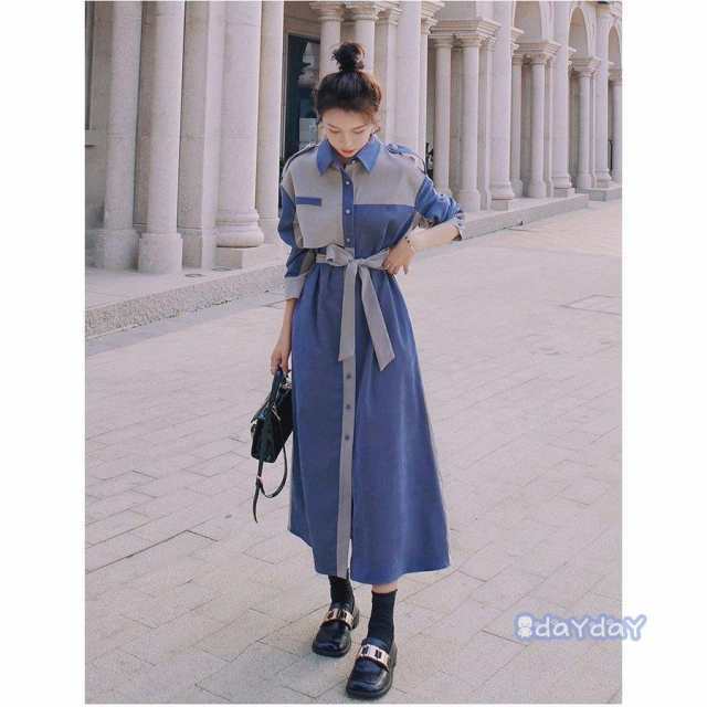 【2025新作入荷】2024 長袖ワンピース おしゃれ 秋 Aライン キレイめ レディース 春 着痩せ 秋 体型カバー ロングワンピース 春 母の日 切り替え シャツ 【2025新作入荷】2024 長袖ワンピース おしゃれ 秋 Aライン キレイめ レディース 春 着痩せ 秋 体型カバー ロングワンピース 春 母の日 切り替え シャツ