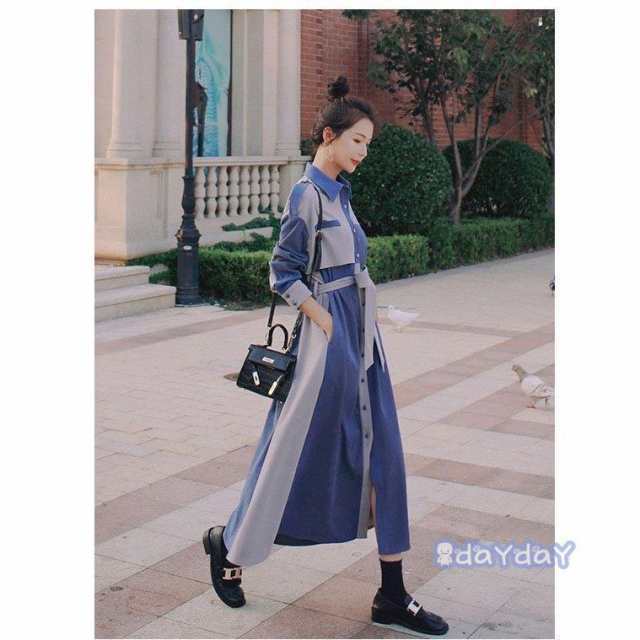 【2025新作入荷】2024 長袖ワンピース おしゃれ 秋 Aライン キレイめ レディース 春 着痩せ 秋 体型カバー ロングワンピース 春 母の日 切り替え シャツ 【2025新作入荷】2024 長袖ワンピース おしゃれ 秋 Aライン キレイめ レディース 春 着痩せ 秋 体型カバー ロングワンピース 春 母の日 切り替え シャツ