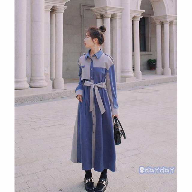 【2025新作入荷】2024 長袖ワンピース おしゃれ 秋 Aライン キレイめ レディース 春 着痩せ 秋 体型カバー ロングワンピース 春 母の日 切り替え シャツ 【2025新作入荷】2024 長袖ワンピース おしゃれ 秋 Aライン キレイめ レディース 春 着痩せ 秋 体型カバー ロングワンピース 春 母の日 切り替え シャツ