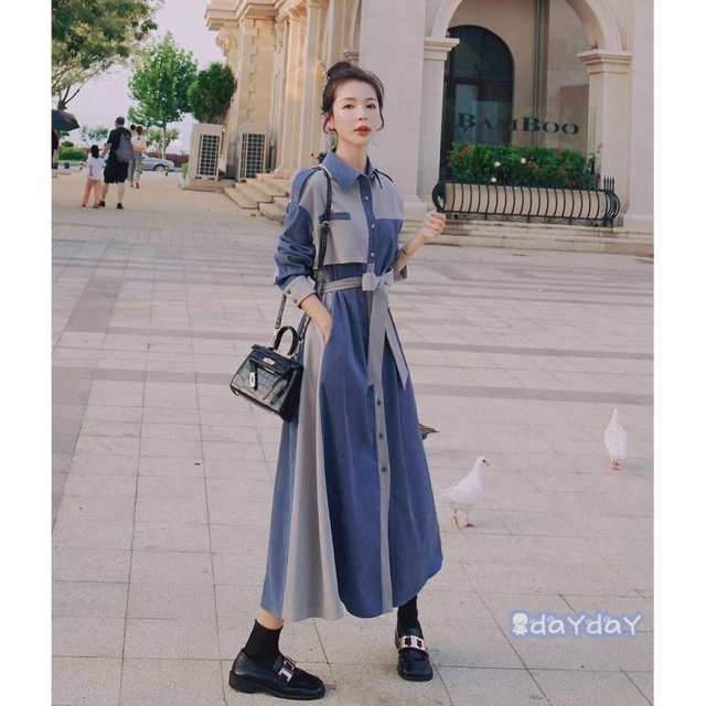 【2025新作入荷】2024 長袖ワンピース おしゃれ 秋 Aライン キレイめ レディース 春 着痩せ 秋 体型カバー ロングワンピース 春 母の日 切り替え シャツ 【2025新作入荷】2024 長袖ワンピース おしゃれ 秋 Aライン キレイめ レディース 春 着痩せ 秋 体型カバー ロングワンピース 春 母の日 切り替え シャツ