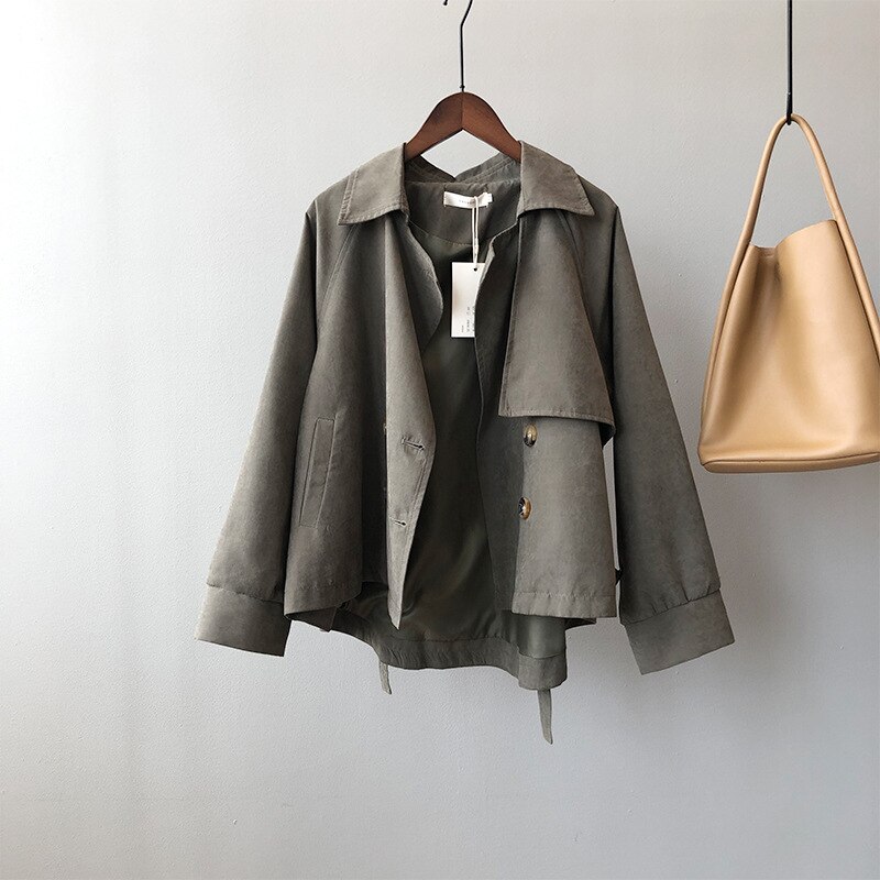 [急速出荷]レトロ トレンチコート ショット丈 気質 コート 大人っぽチェスターコートニューデザイン ゆったり チェスターコート人気ボアアウターキルティングアウター秋ト 高級感(最安値保証)