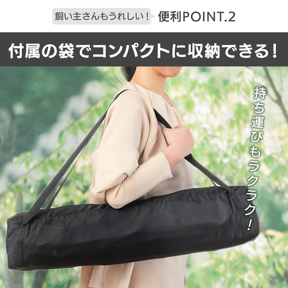 全国送料無料 シンセーインターナショナル ペットキャリー 犬 猫 キャリー 折りたたみケージ ペットクレート Mサイズ ネイビー