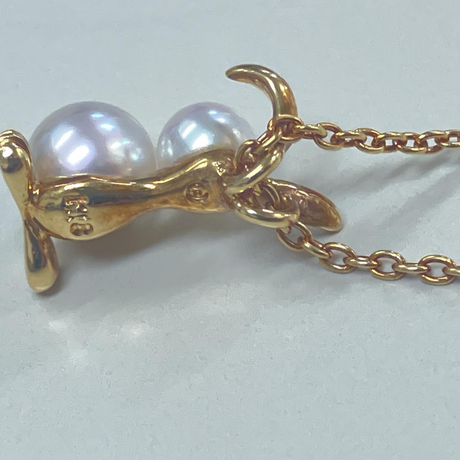 ラビットモチーフ ネックレス K18ゴールド ゴールド k18刻印【中古】 レディース ラビットモチーフ ネックレス K18ゴールド ゴールド k18刻印【中古】 レディース