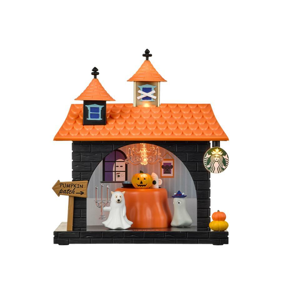 スターバックス 22 ハロウィン ビレッジ LED オルゴール