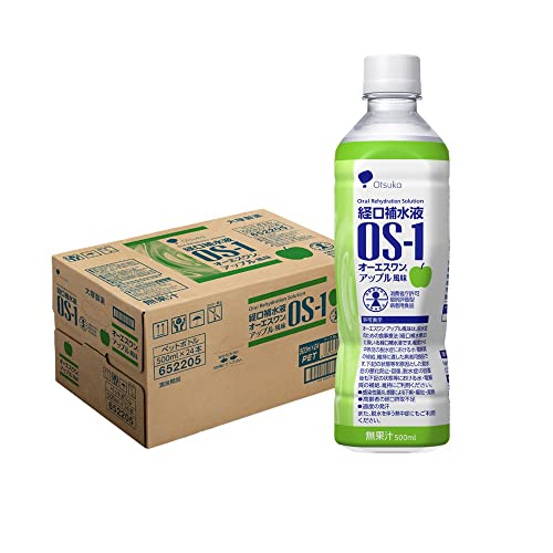大塚製薬工場 経口補水液 オーエスワン アップル風味 ペットボトル 500mL×24本 大塚製薬工場 経口補水液 オーエスワン アップル風味 ペットボトル 500mL×24本
