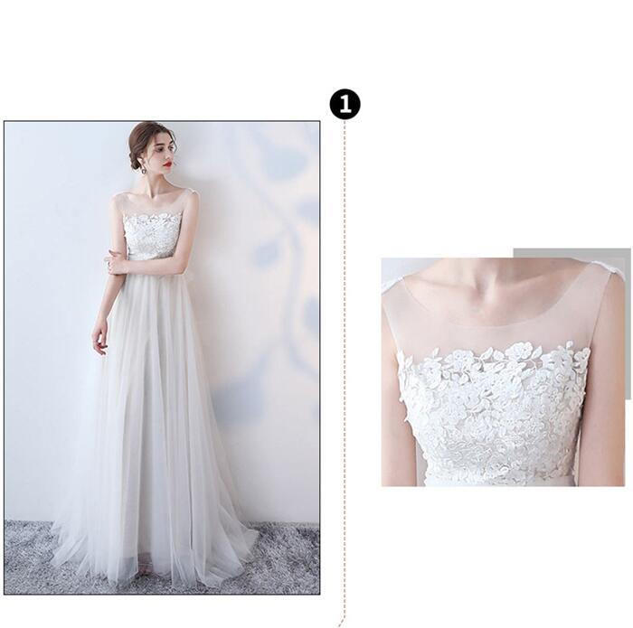 ウェディングドレス ノースリーブ ワンピース パーティードレス ホワイトドレス スレンダーライン ファスナータイプ【床付き・トレーン】ホワイト エレガント elegant 結婚式 演奏会用 二次会 花 ウェディングドレス ノースリーブ ワンピース パーティードレス ホワイトドレス スレンダーライン ファスナータイプ【床付き・トレーン】ホワイト エレガント elegant 結婚式 演奏会用 二次会 花