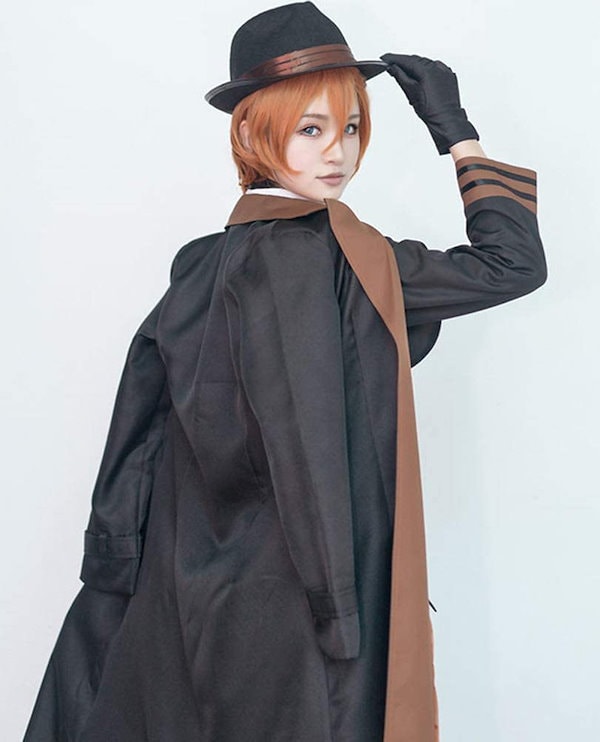 文豪ストレイドッグス 中原中也 コスプレ衣装 ウィッグ付き 三分妄想 文豪ストレイドッグス 中原中也 コスプレ 通常衣装