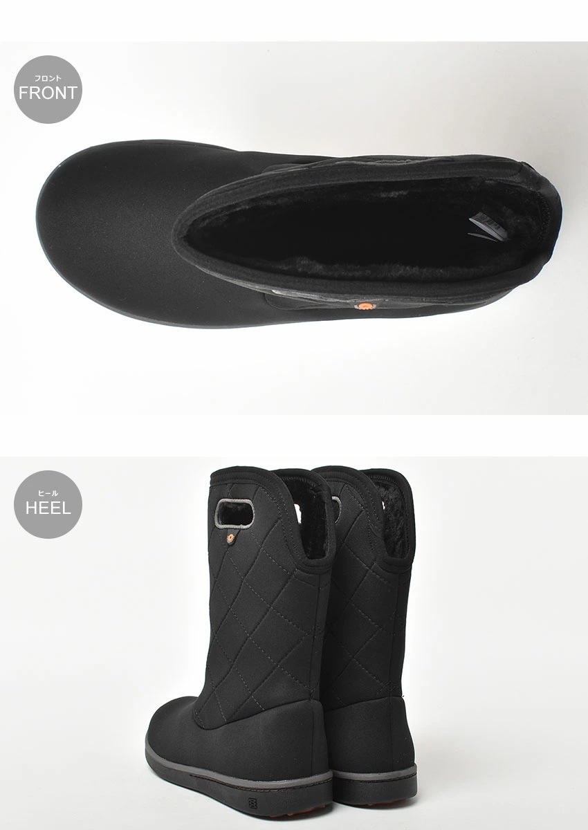 BOGA MID QUILTING 79134 レディース ブーツ ミドルブーツ スノーブーツ ウォータープルーフ 防水 ウィンターブーツ カジュアル 靴 保温 暖かい