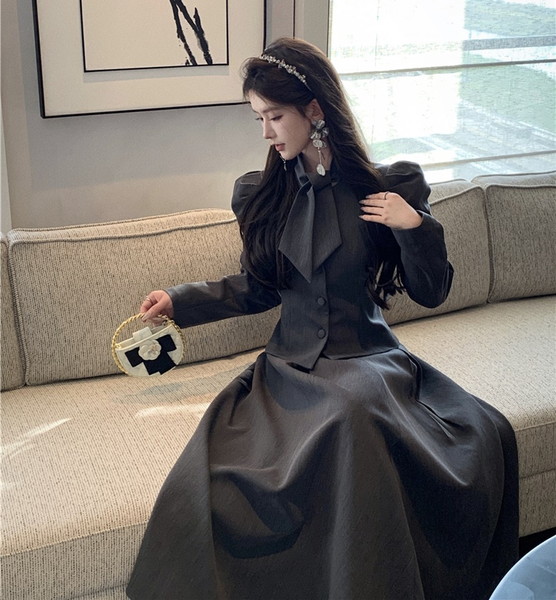 【急速出荷 2025年新作】セットアップ レディース きれいめ ペプラム 個性的 かわいい 七五三 ママ 母親 同窓会 成人式 二次会 卒業式 ロングスカート セレモニー ガーリー ハイウエスト ツー