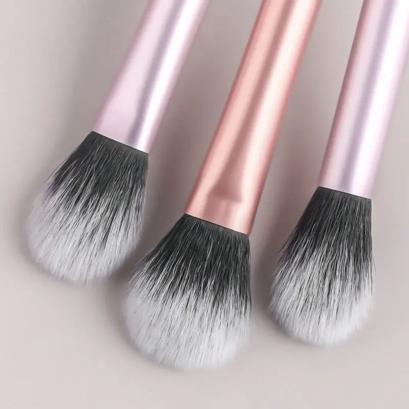 プロのメイクアップブラシセット,完全な多機能,ソフトヘアー,パウダー,ミキシング,輪郭,2, 12個