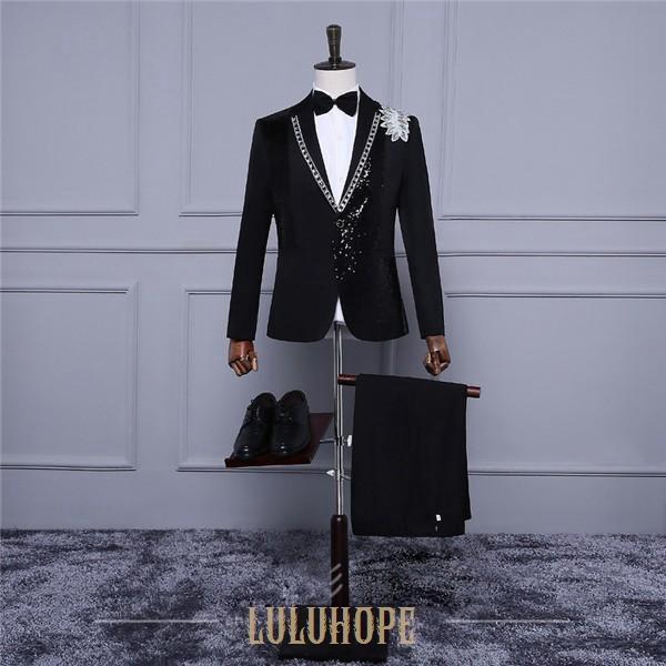 演奏会 ウェディング パーティ ダンス 衣装 ステージ 大人 発表会 メンズ イベント ジャケット マジシャン おしゃれ