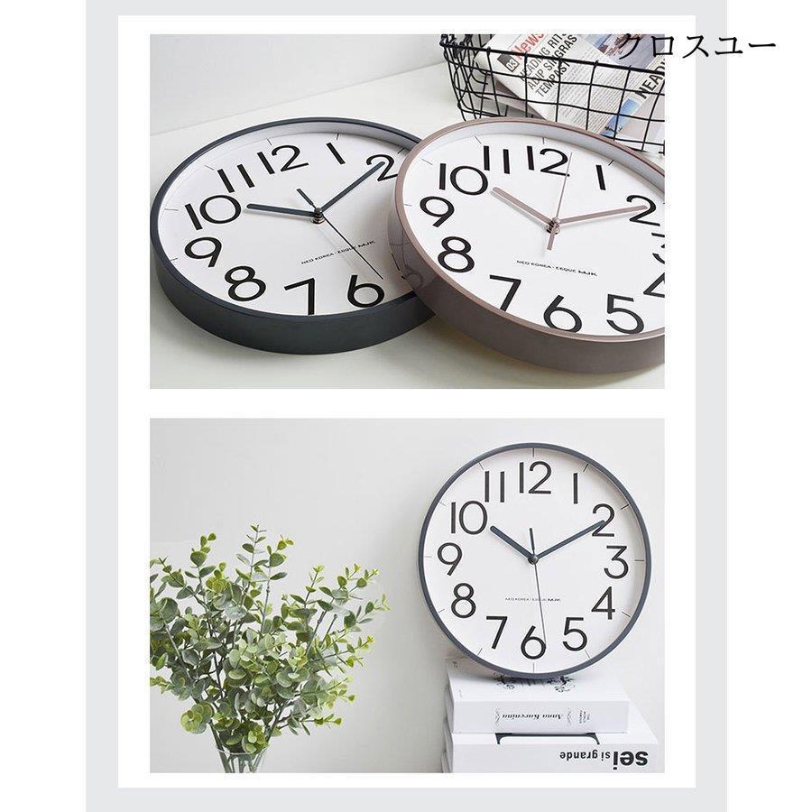 掛け時計 壁掛け時計 静音時計 北欧 シンプル おしゃれ 連続 秒針 デジタル 見やすい インテリア飾り 家具 子供部屋 プレゼント ギフト 引越し祝い 新築祝い