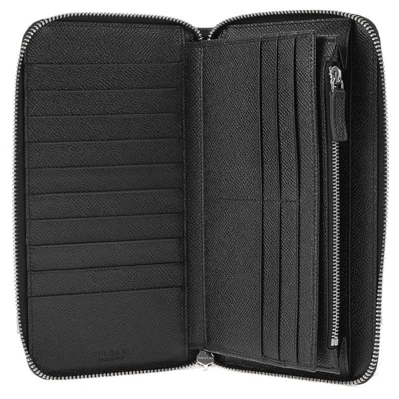 ブルガリ BVLGARI / 長札入財布 #36710 BLK