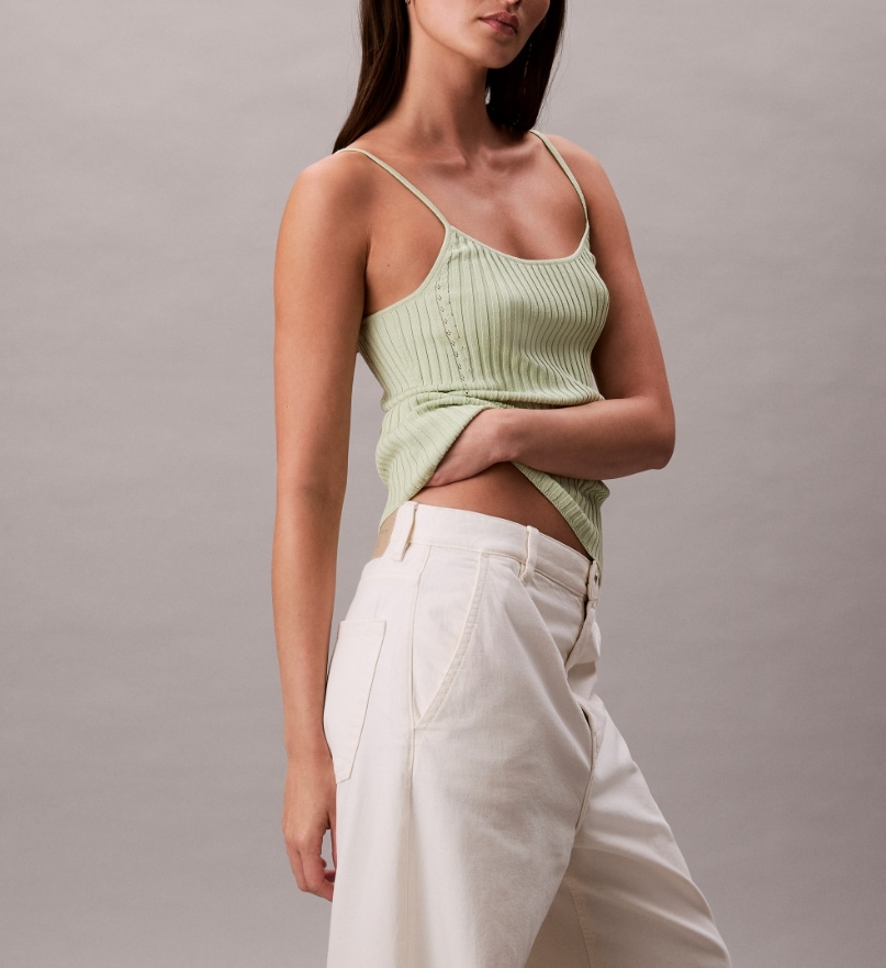 Liquid Shine Sleeveless T-shirt (47C306G)