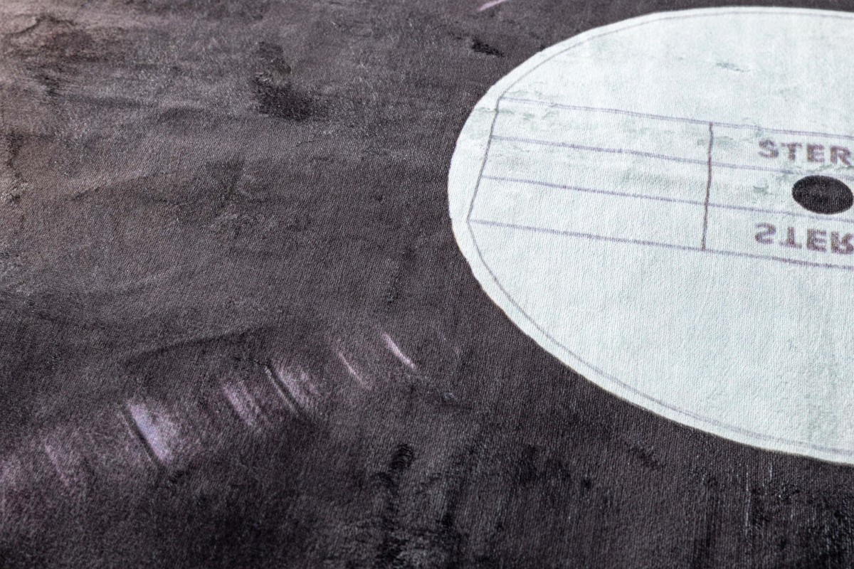 ラグ マット カーペット 円形 丸形 140 アナログ レコード おしゃれ 音楽 ショップ風 カフェ ラグ マット カーペット 円形 丸形 140 アナログ レコード おしゃれ 音楽 ショップ風 カフェ