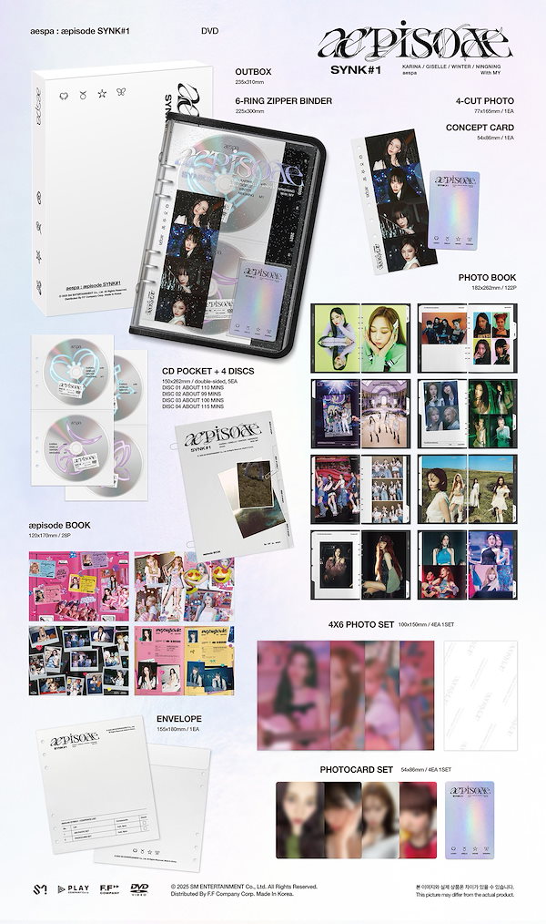 Qoo10] SMエンターテインメント [3EA SET] Aespa Aepi