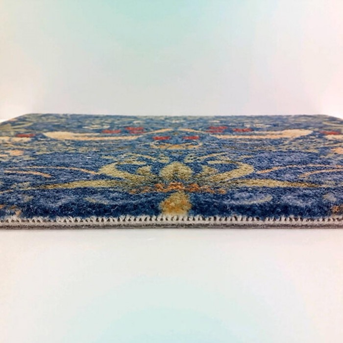 川島織物セルコン ユニットラグ いちご泥棒 ユニットラグ 6枚入り UR2150 B 川島織物セルコン ユニットラグ いちご泥棒 ユニットラグ 6枚入り UR2150 B