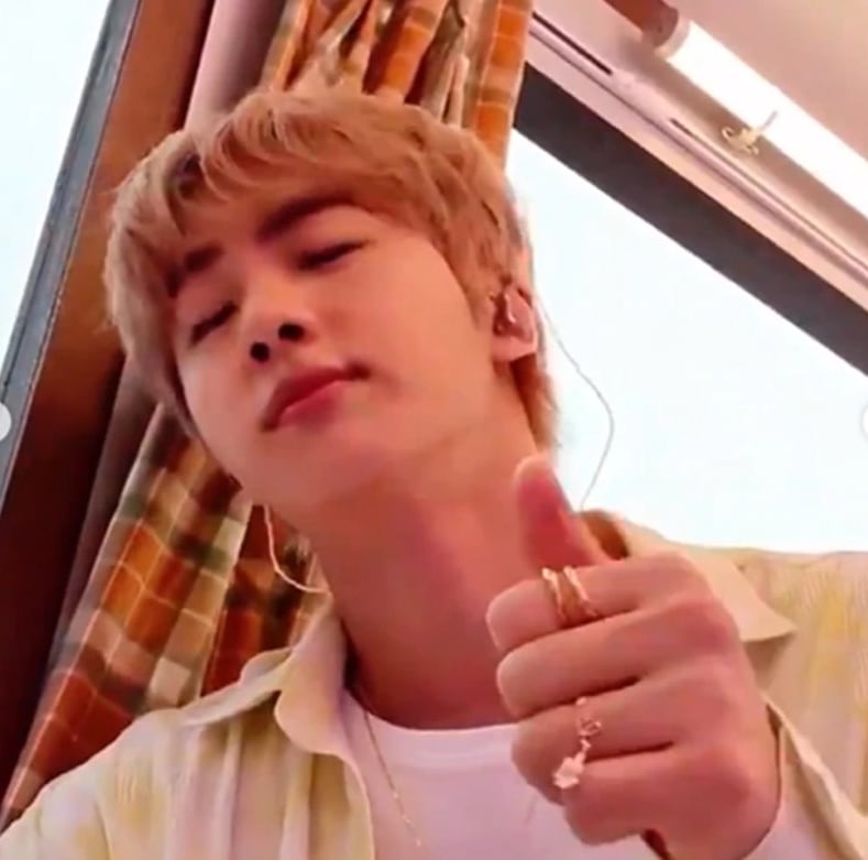 BIG BE MY VALENTINE BTS JIN 着用 RING 指輪